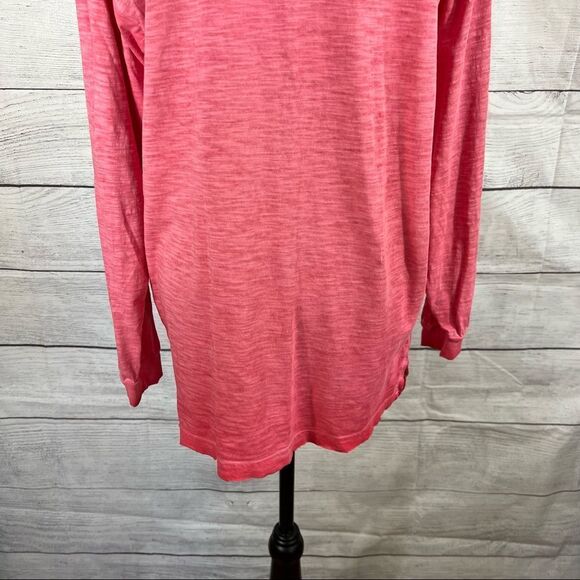 PINK by Victoria's Secret Long Sleeve Burnout Distressed Tee Size Extra Small - Picture 10 of 13